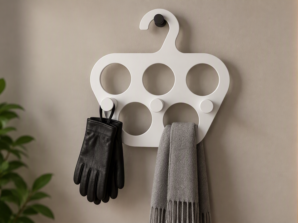Scarf & Glove Hanger