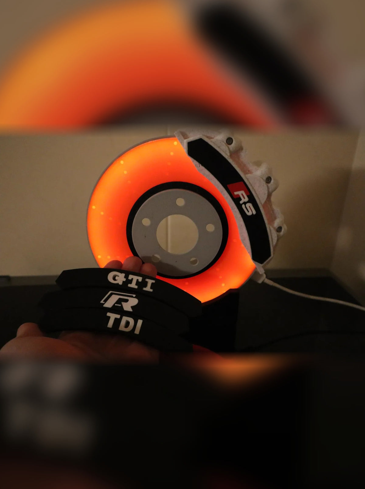 Brake Disc Lamp – Choose Your Badge