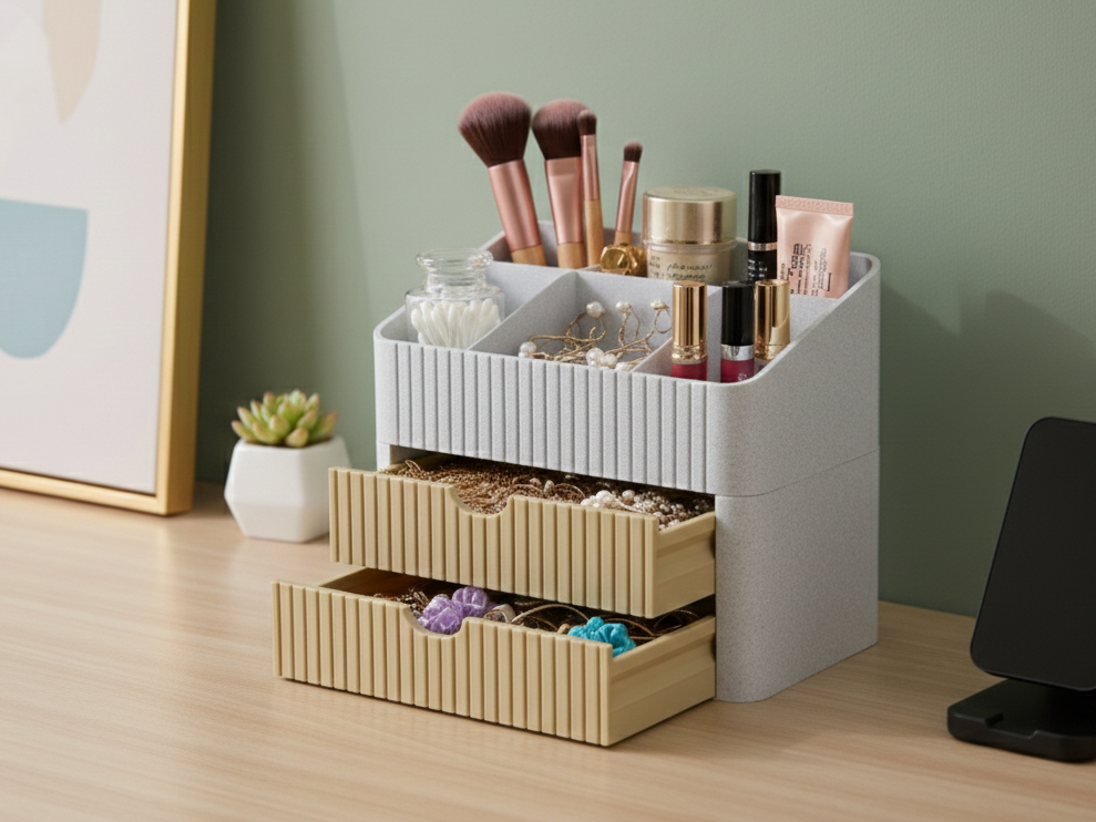 Fluted Drawer Organizer
