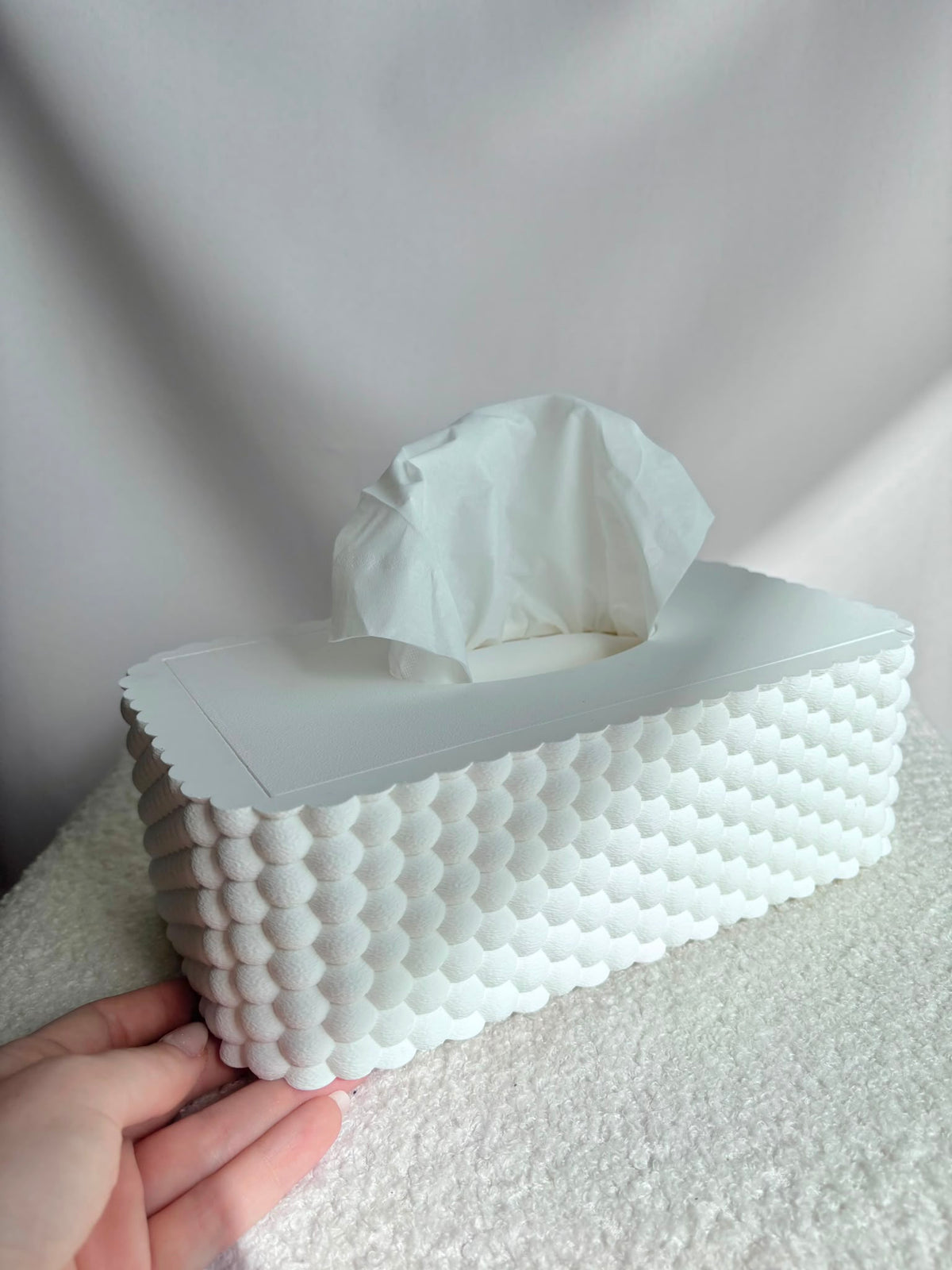 Bubble Tissue Box