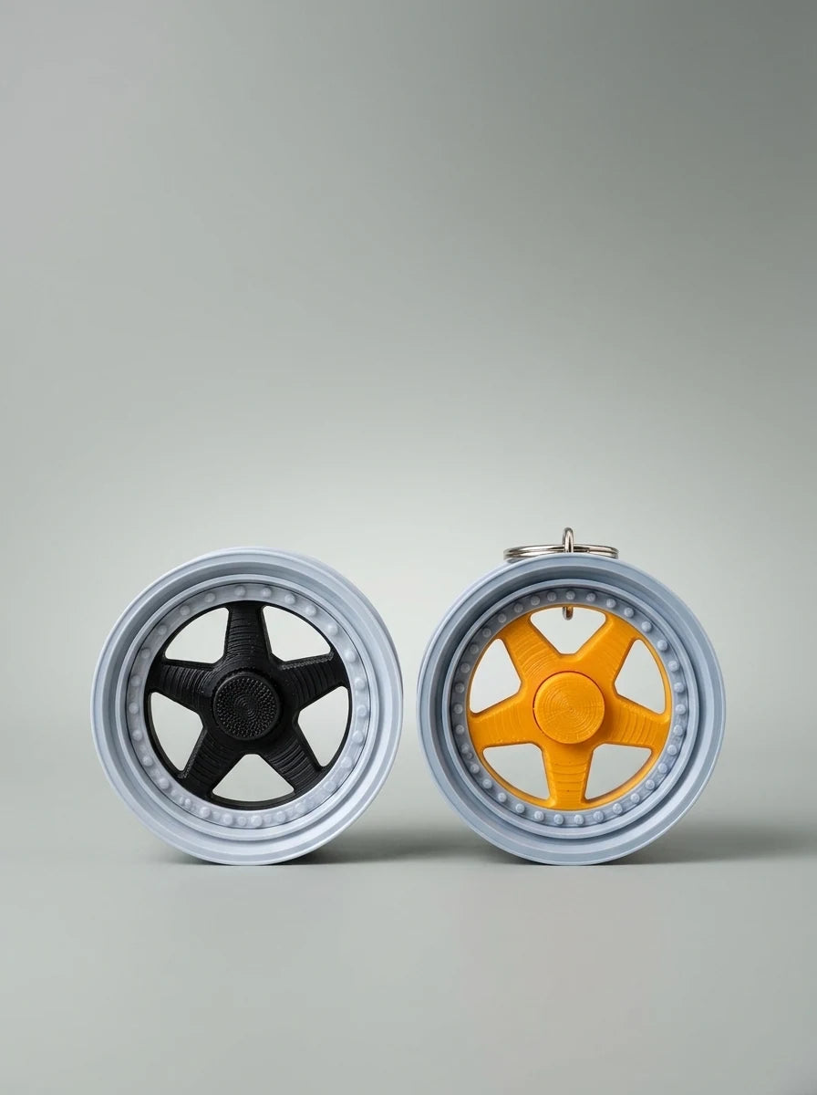 Spinning Wheel Keychain – BBS