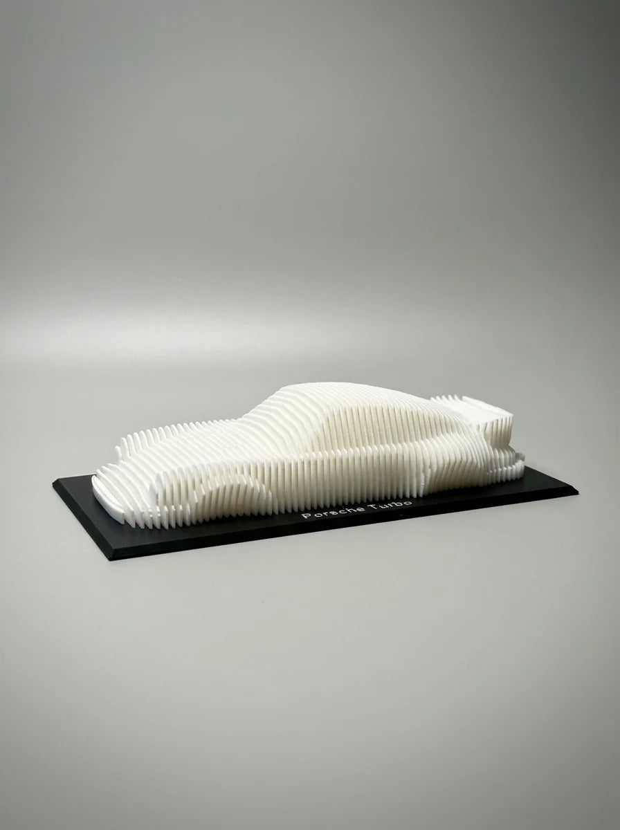 Layered Sculpture – Porsche 911 Turbo (930)