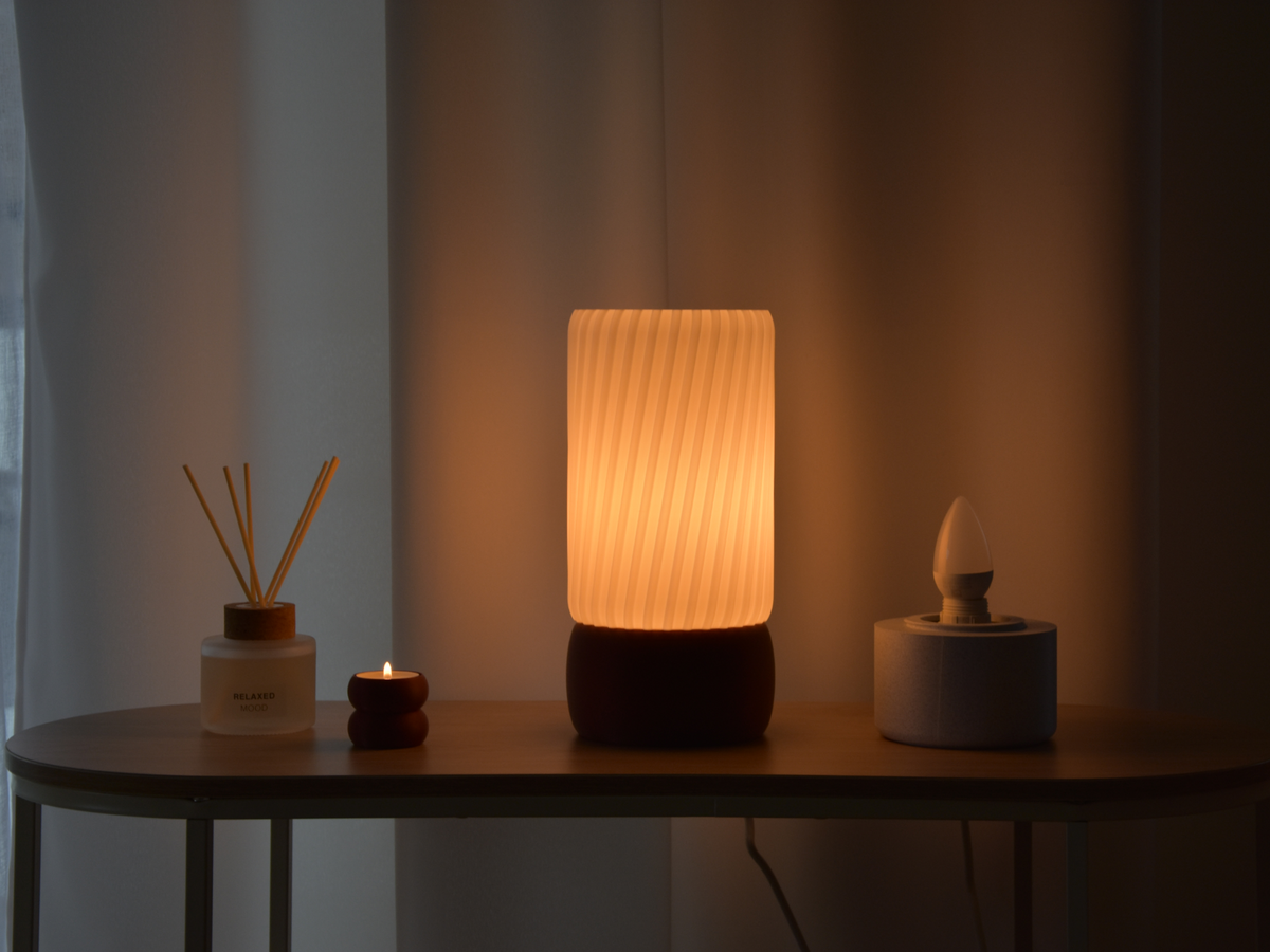 Spiral Shell Lamp