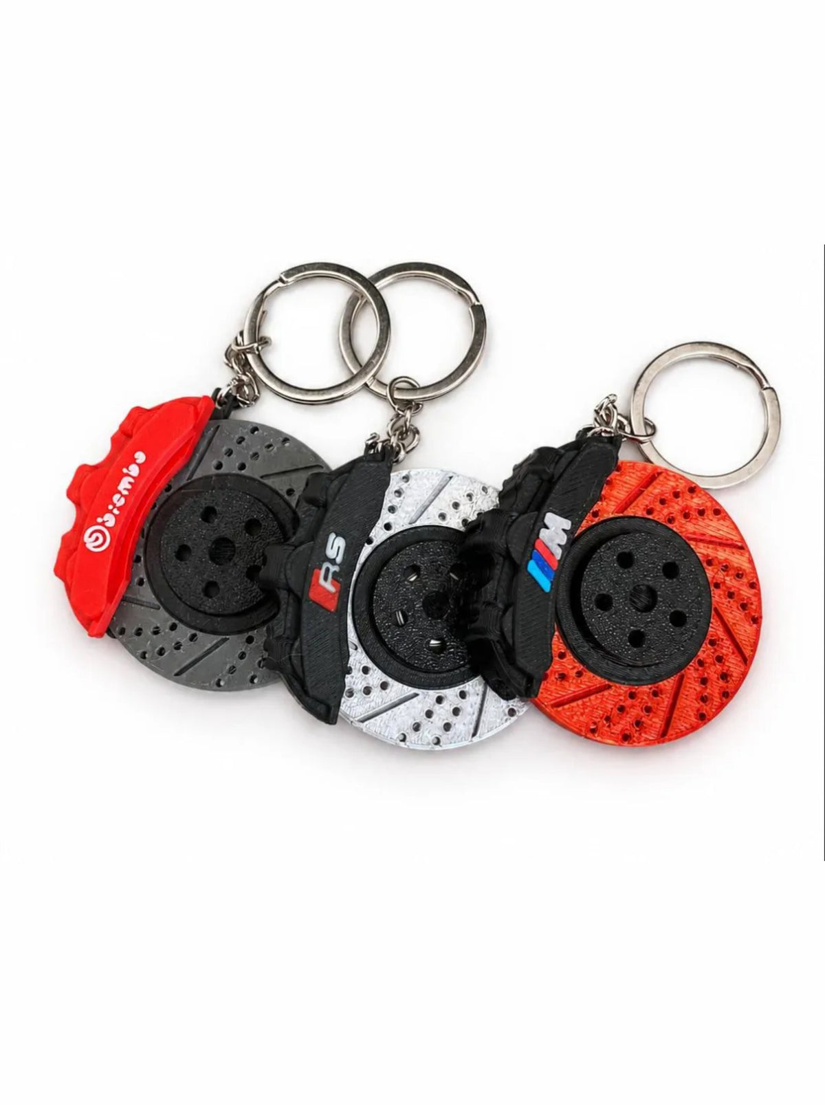 Brake Disc Spinner Keychain