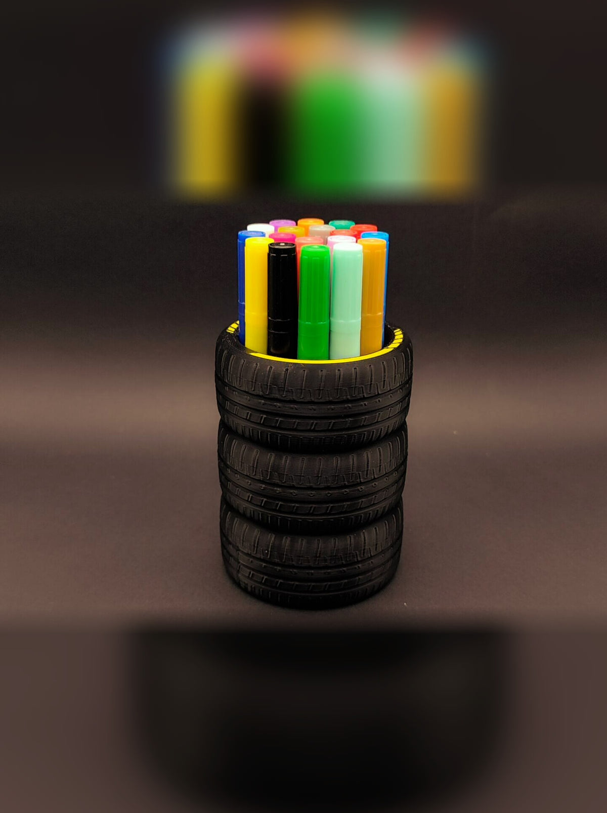 Race Tire Pencil Holder