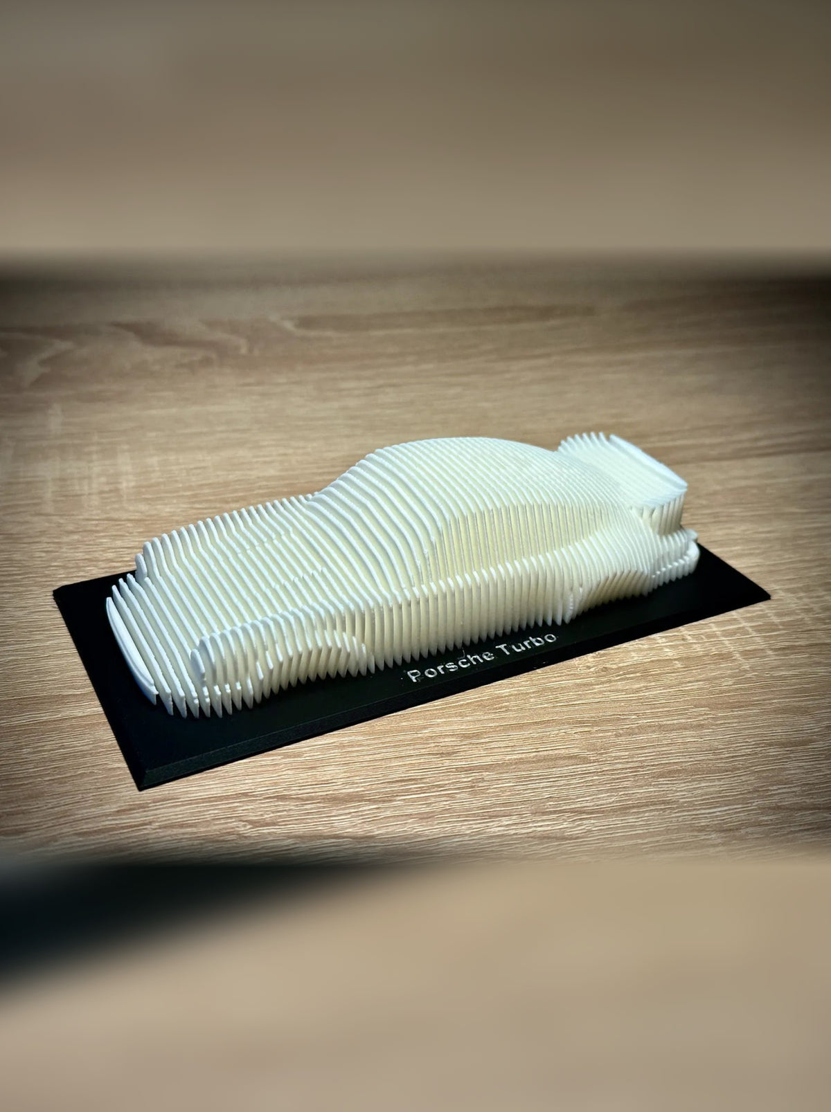 Layered Sculpture – Porsche 911 Turbo (930)