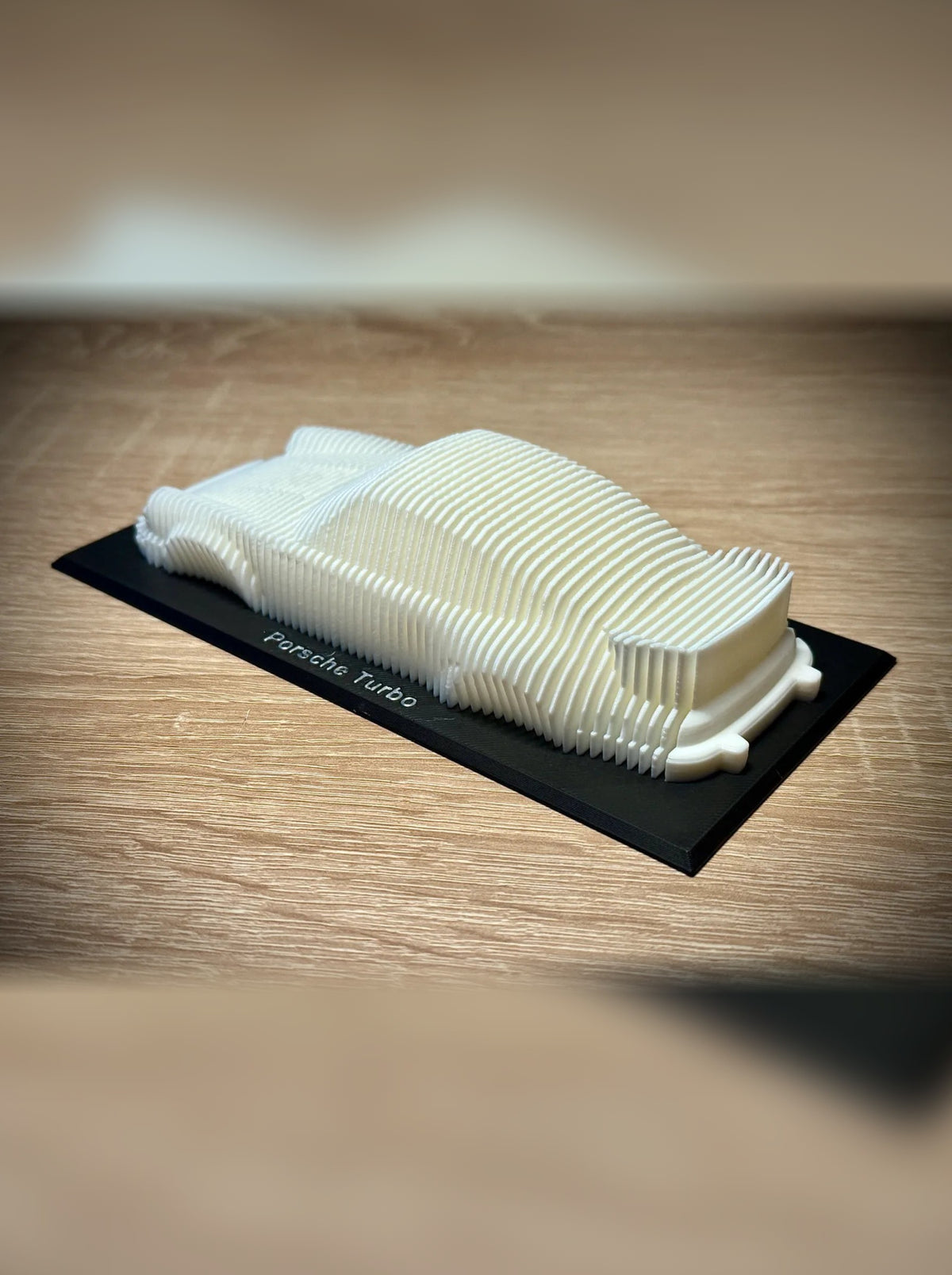 Layered Sculpture – Porsche 911 Turbo (930)