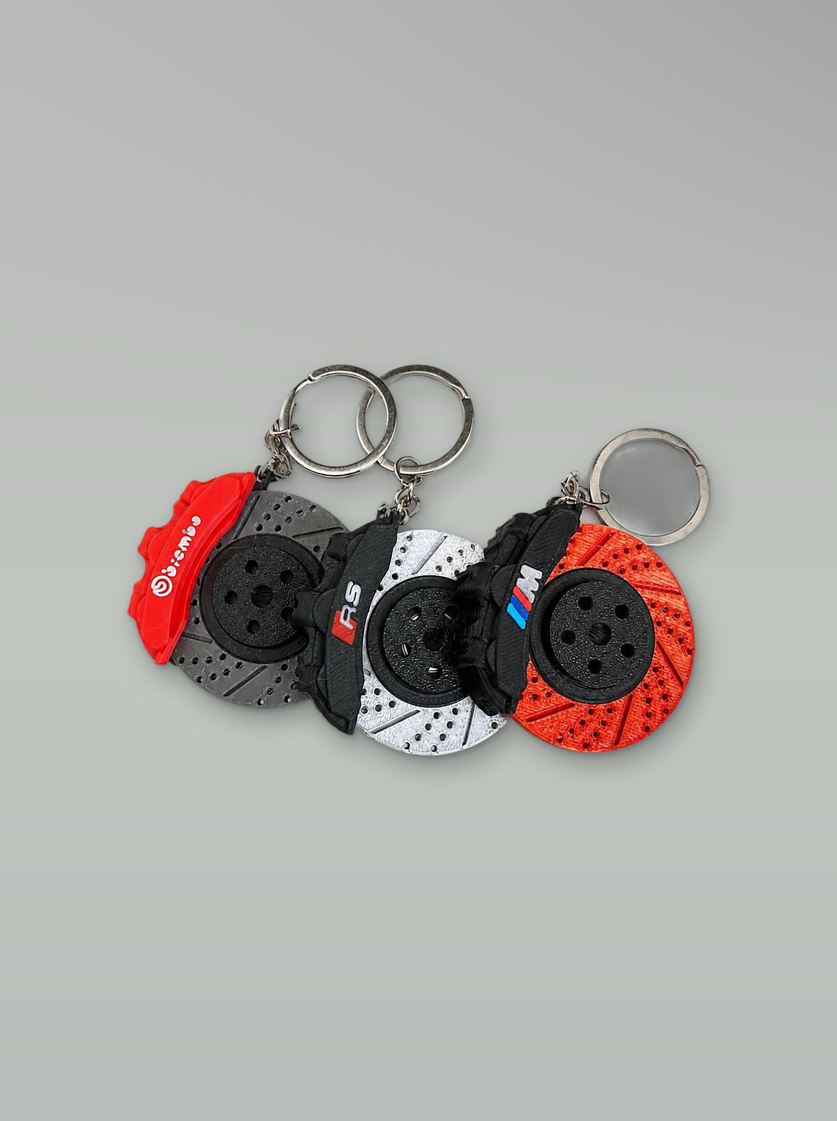 Brake Disc Spinner Keychain