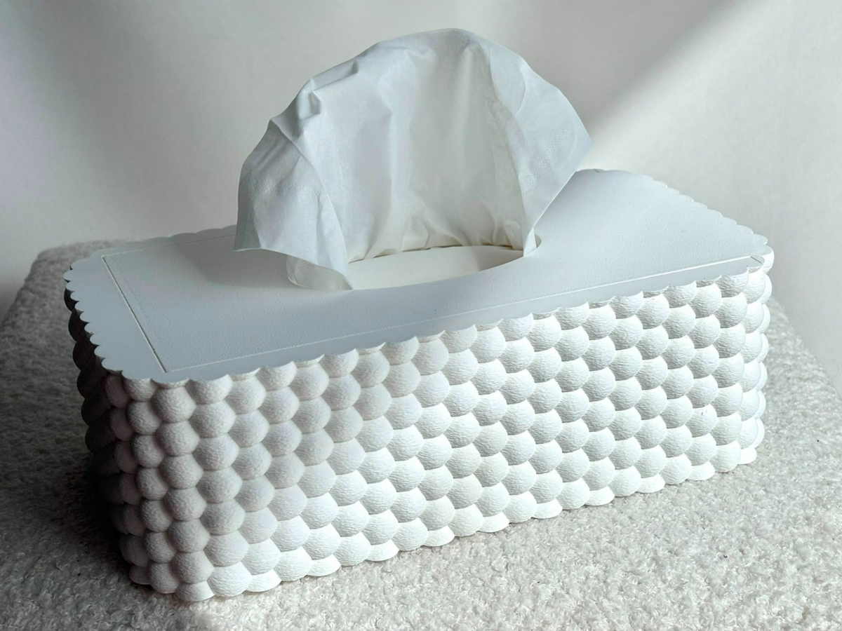 Bubble Tissue Box