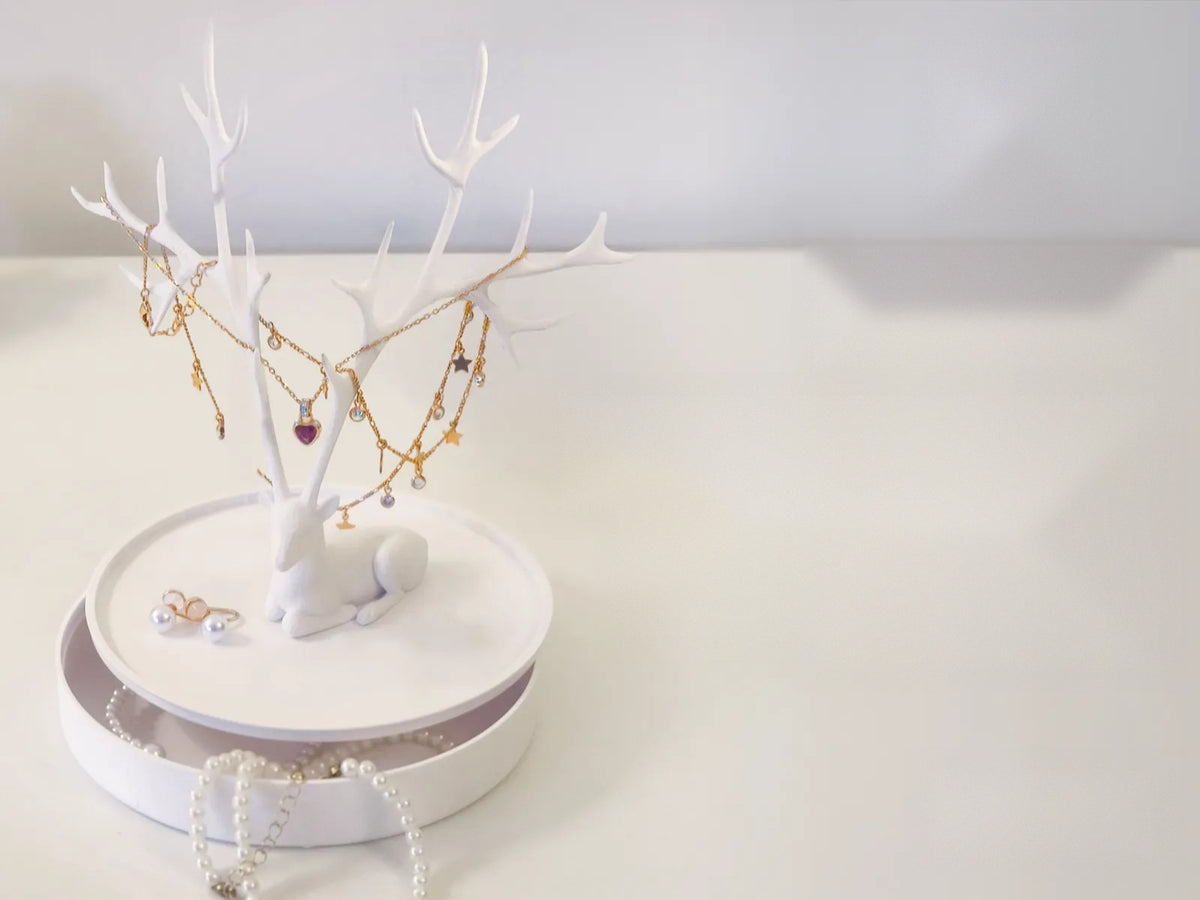 Deer Jewelry Holder – Round Box