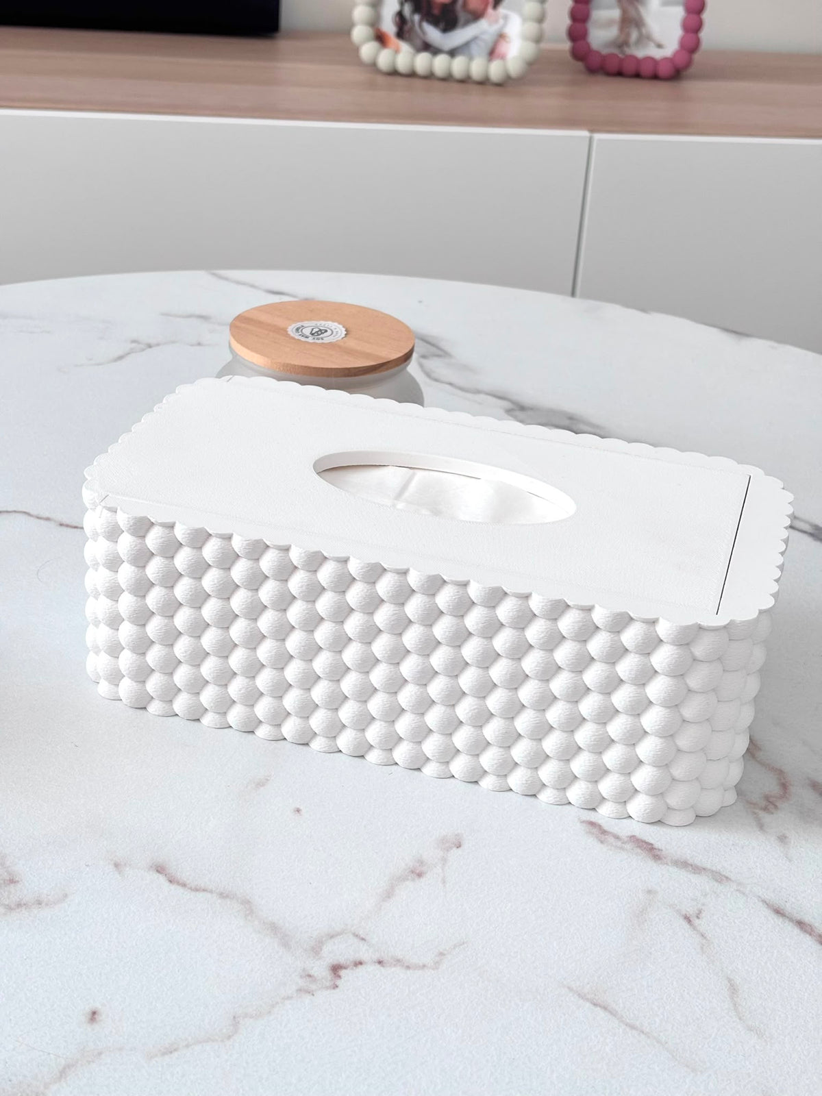 Bubble Tissue Box