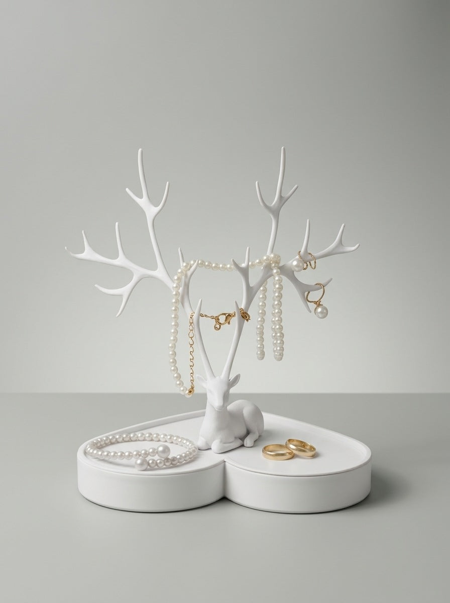 Deer Jewelry Holder – Heart Tray