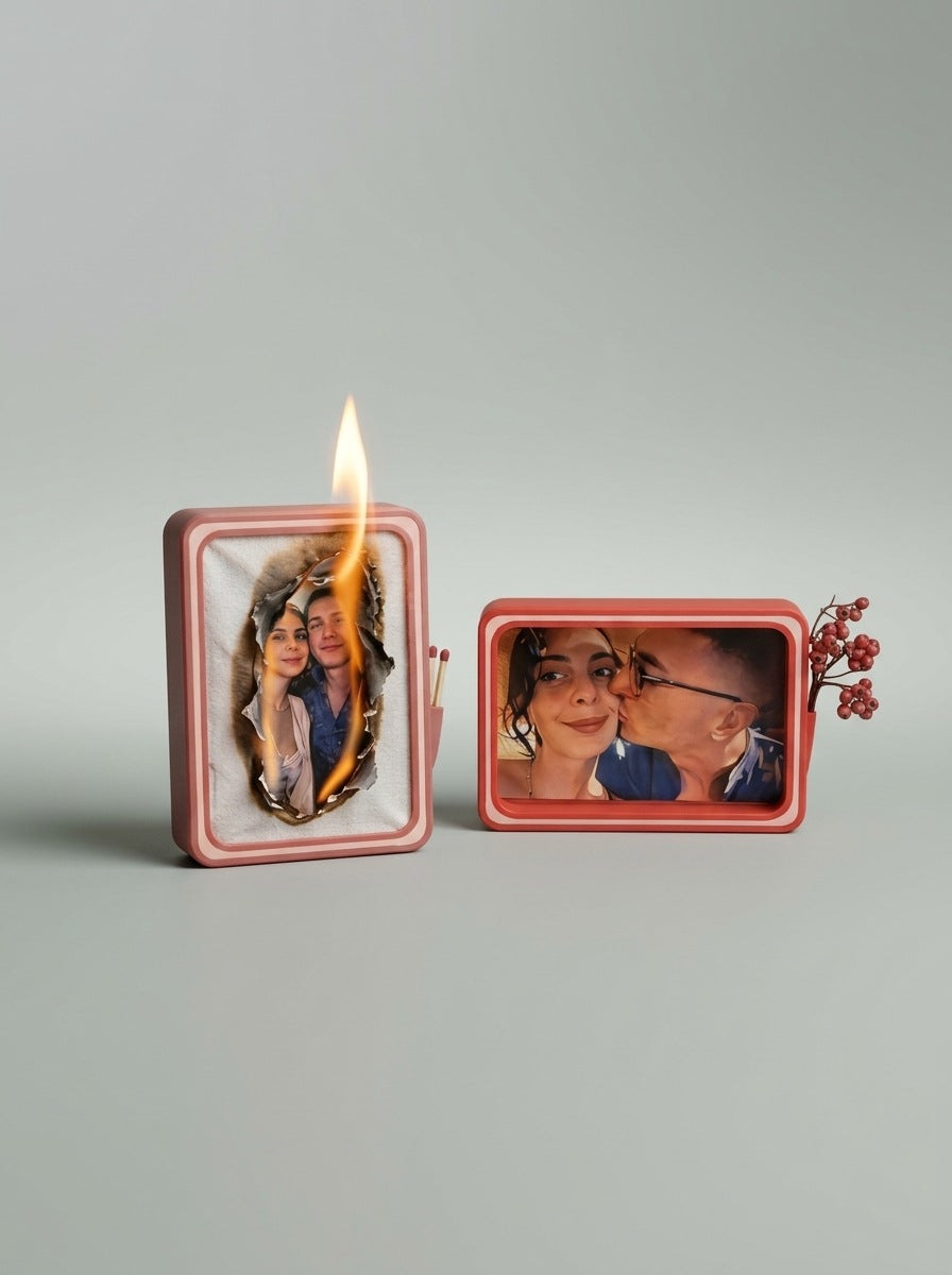 Flame Reveal – Surprise Photo Holder