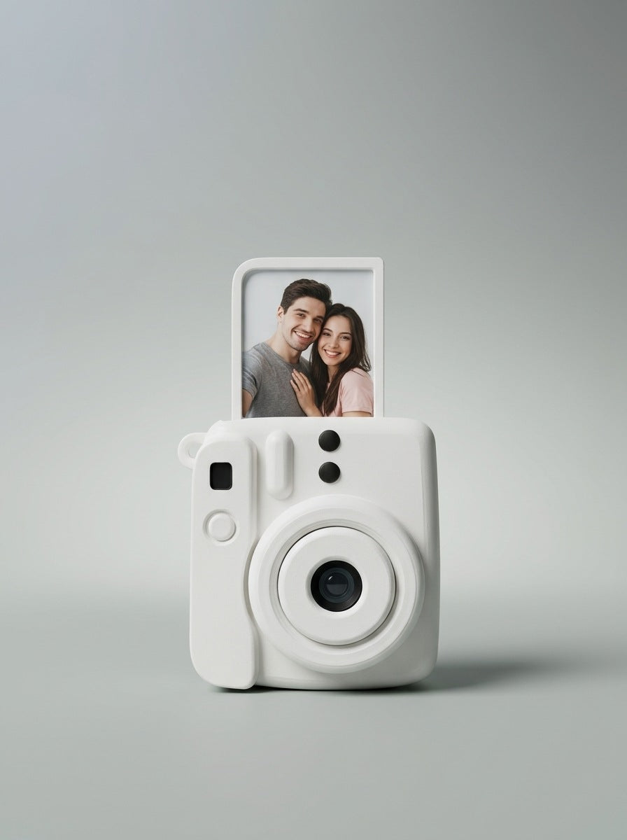 Mini Instant Camera Keychain