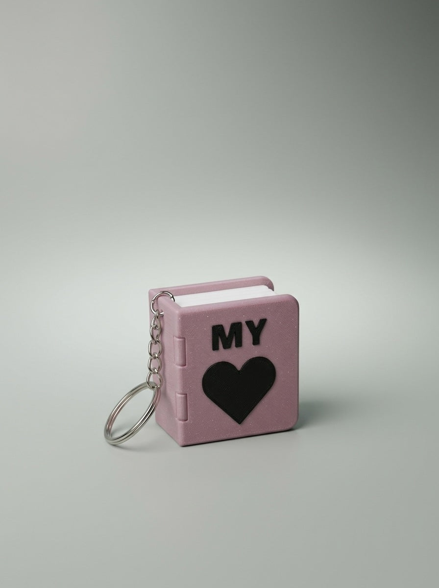 Key Book – Mini Photo Book Keychain