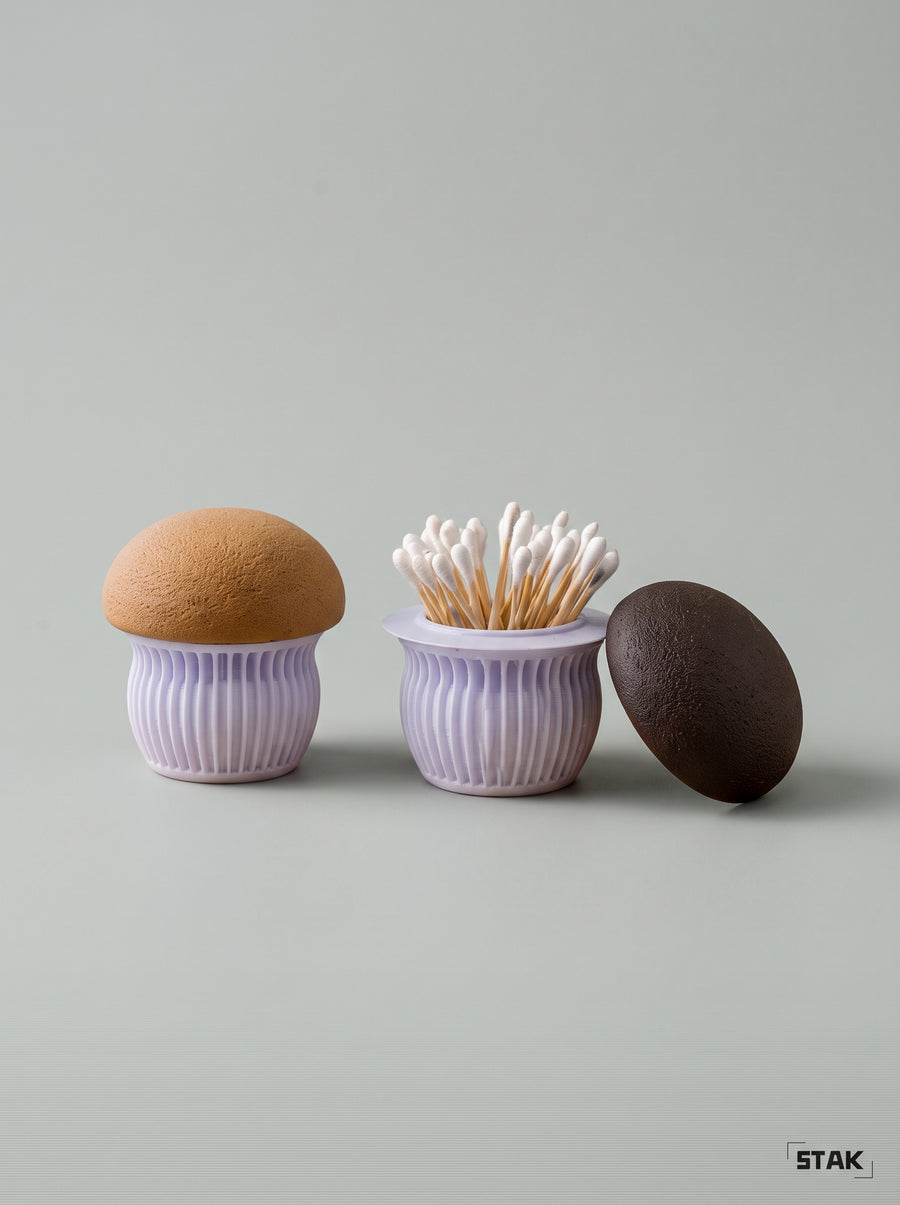 Mushroom Cotton Holder